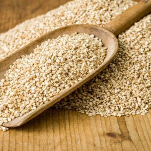 White sesame seeds
